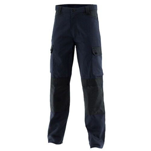 PANTALON KARGO PRO GENOUILLERES CP 340GRS DARK BLUE/NOIR 9069-8194-1358