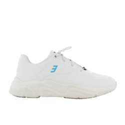 BASKET CHAMP BLANCHE EN CUIR SYNTHETIQUE ESD SRC