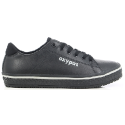 BASKET CLARK  CUIR NOIR OXYPAS REF.BLK