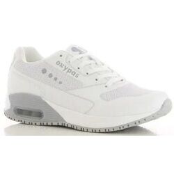 CHAUSSURE ELA BLANC/GRIS NON SECU TYPE BASKET REF ELA LGR