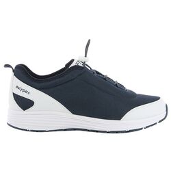 BASKET A LACET JAMES NON SECU BLANC/MARINE REF.NAV