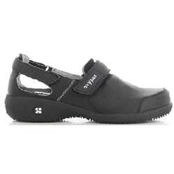 CHAUSSURE SALMA/SAMANTHA CUIR SOUPLE A BRIDE  NOIR    REF.BLK