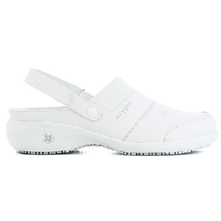 CHAUSSURE SANDY/SHIELA CUIR SOUPLE A BRIDE  BLANC REF.WHT