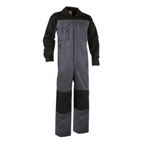 COMBI.1 ZIP CANNES BICOLORE PC 245gr GRIS/NOIR