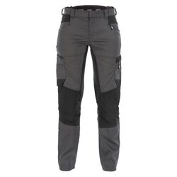 PANT DE TRAVAIL BOSTON FEMME BICOLORE PC 245g GRIS/NOIR