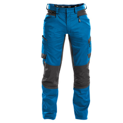 PANTALON DE TRAVAIL HELIX AZUR/GRIS AVEC CORDURA STRETCH PC 245G