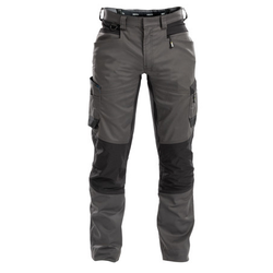 PANTALON DE TRAVAIL HELIX GRIS/NOIR AVEC CORDURA STRETCH PC 245G