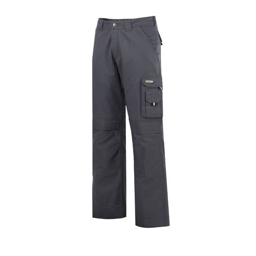 PANT DE TRAVAIL MIAMI POCHES GENOUX PC 245g GRIS