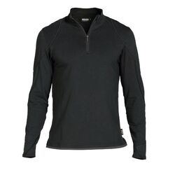 T.SHIRT ML SONIC NOIR/GRIS COTON/ELASTHANE 220 GR