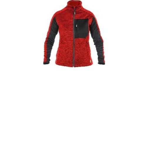 VESTE INTERM&Eacute;DIAIRE CONVEX ROUGE/NOIR 100% POLYESTER