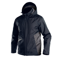 VESTE HYPER IMPERMEABLE ET COUPE VENT MARINE/GRIS REF 300404