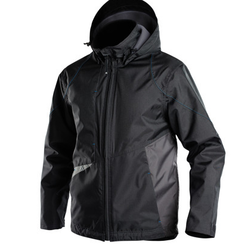 VESTE HYPER IMPERMEABLE ET COUPE VENT NOIR/GRIS REF 300404