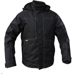 VESTE A CAPUCHE HIVER MINSK NOIR 100% POLYESTER 240GR