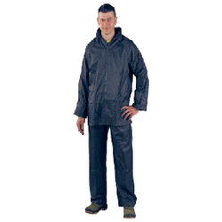 ENSEMBLE DE PLUIE DIFLEX MARINE Jersey Polyamide Enduit PU