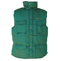 GILET MULTI POCHES VOSGESIA/DOMVAL  PC VERT