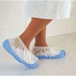 SURCHAUSSURE SU 359 N.TISSE POLIPRO BLANC/BLEU TU La Paire