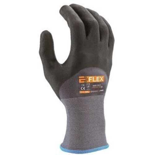 GANT E-FLEX NYLON ENDUIT NITRILE 3/4 AVEC PICOT EN 388:4121X REF.EPICG003