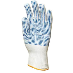 GANT NYLON TRICOTE A PICOTS BLEU SUR LES 2 FACES R&eacute;f : 4369