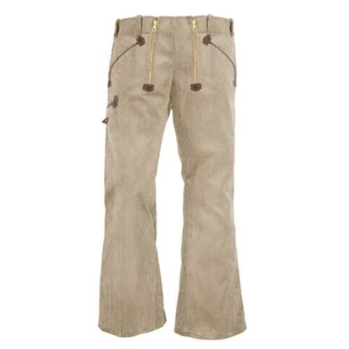 PANTALON ALFONS VELOURS BEIGE CP 530 GR EVASE   REF.4000413