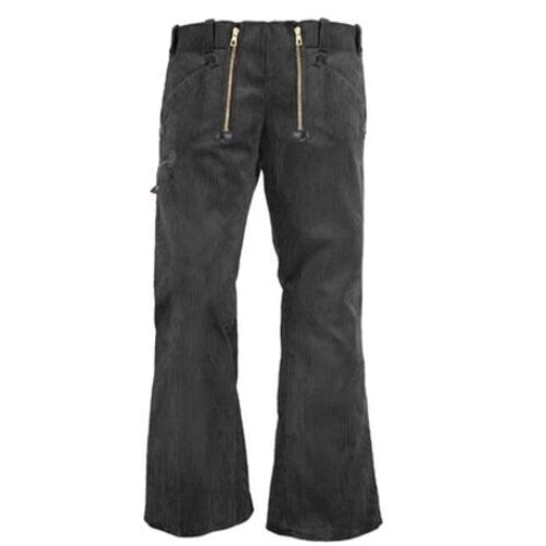 PANTALON ALFONS VELOURS NOIR CP 530 GR EVASE   REF.4000420