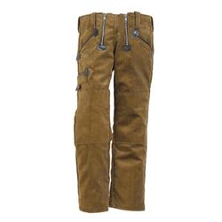 PANTALON ENFANT AUGUST VELOURS FIN OLIVE 400GR REF.20183