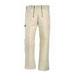 PANTALON HUBERT COTON MOLESKINE ECRU 520GR REF.70008 10