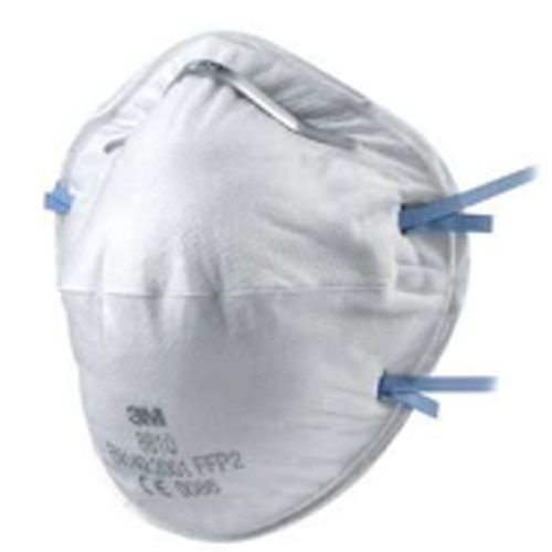 MASQUE JETABLE FFP2 SANS SOUPAPE 3M B/20 REF.K8810