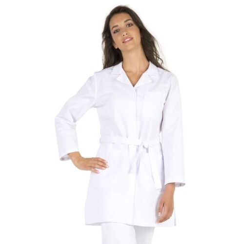 TUNIQUE AMANDINE PC MT  BLANCHE LONG 85CM