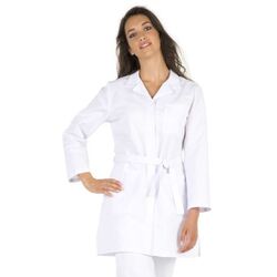 TUNIQUE AMANDINE PC MT  BLANCHE LONG 85CM