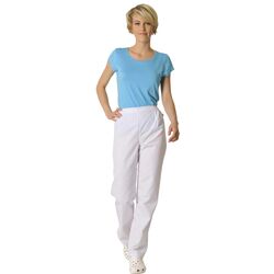 PANTALON VICTOR SS POCHE PC BLANC