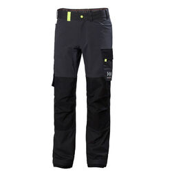 PANTALON DE TRAVAIL OXFORD GRIS/NOIR POLYAMIDE/ELAST REF.77407-989