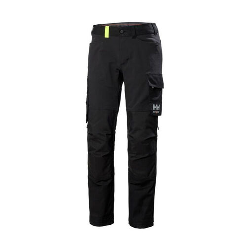 PANTALON DE TRAVAIL OXFORD NOIR POLYAMIDE/ELAST REF.77407-990