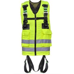 HARNAIS AVEC GILET HV JAUNE FLUO BOUCLES AUTO REF FA1030200