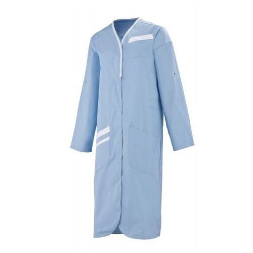 BLOUSE NOMIA ML PC 180g/ m� CIEL/BLANC R&eacute;f : 8MLC00PC