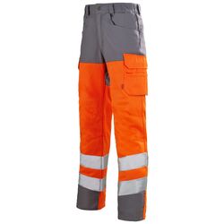 PANT WORK VISION 2 PUPIL HV CL2 CP 300 GR GRIS MINERAL/ORANGE + PGR&eacute;f.1HVGXCP82