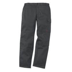 PANTALON CP 300GRS 65/35 NOIR +POCHE GENOU r&eacute;f.1MIMUP