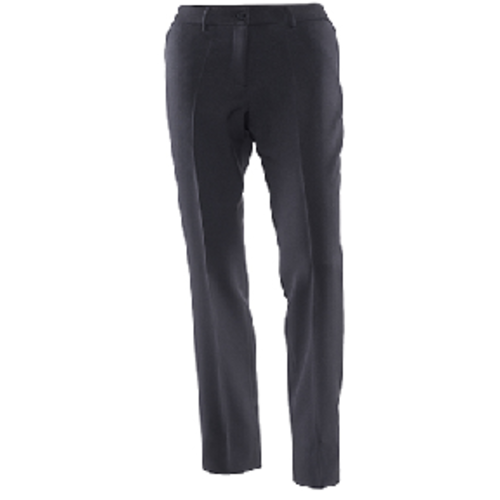 PANTALON DE SERVICE FEMME DROIT MUSCAT NOIR 100% POLYESTER REF.5E105907