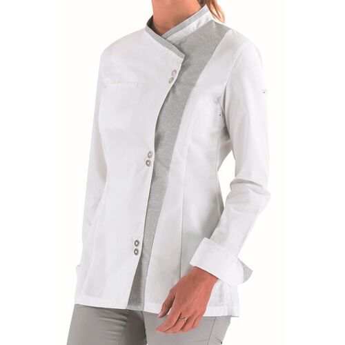 VESTE DE CUISINE FEMME ML ROSEMARY CP 180G REF.2ROSCP