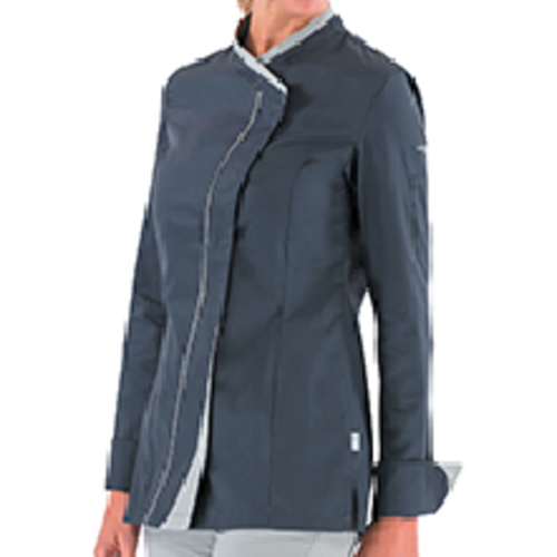 VESTE DE CUISINE FEMME ML CROISEE SAFFRON CP 180G REF.2SAFCP