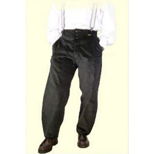 PANT 1/2 BALLON A PASSANTS VELOUR NOIR R&eacute;f.99-7
