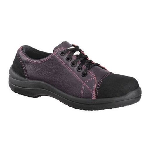 CHAUSS.SECU. LIBERTINE  FEMME BASSE  CUIR  PRUNE   COMPOSITE S3 SRC