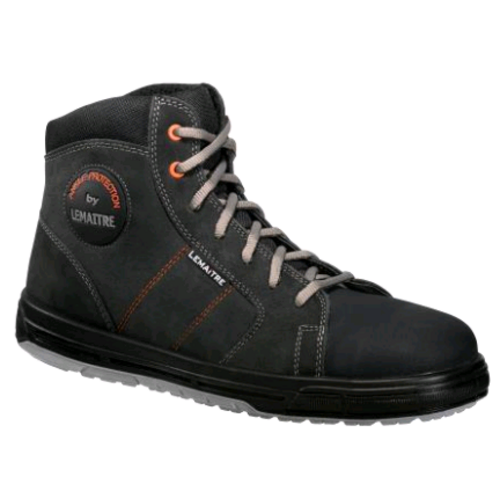 CHAUSS SECU HAUTE SAXO NUBUCK NOIR COMPOSITE S3 SRC