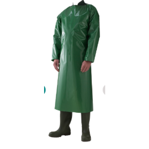 TABLIER DE PROTECTION CHIMIQUE  S-PROTEC POLYETHYLENE VERT