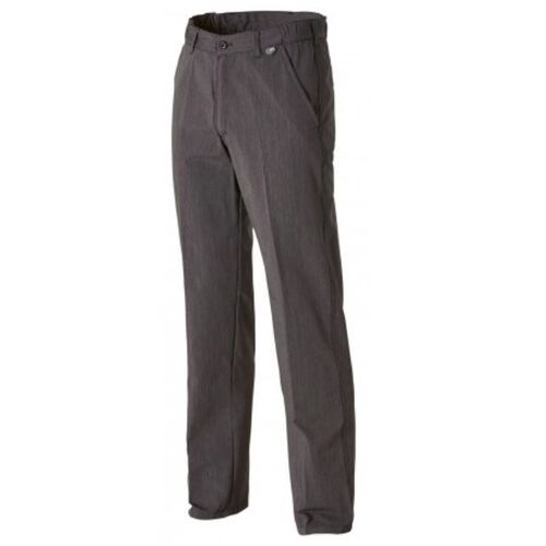 PANT CUISINE COOKSPIRIT A PLIS CP Pointill&eacute;s N/Bl R&eacute;f.2004