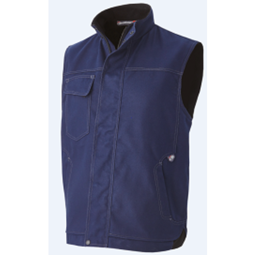 GILET SM GAMMEX MARINE CANVAS PC 65/35 r&eacute;f1109