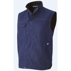 GILET SM GAMMEX MARINE CANVAS PC 65/35 r&eacute;f1109
