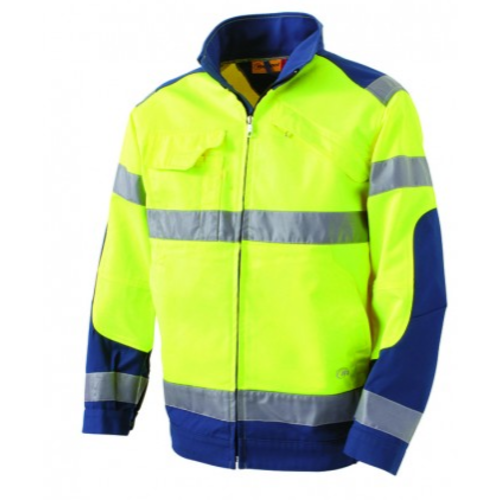 BLOUSON  ETE HV LUCK LIGHT VERY LIGHT JAUNE/MARINE 235G REF.0463