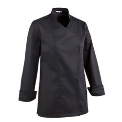 VESTE DE CUSINE FEMME HANSKA PC ML NOIR REF 2514