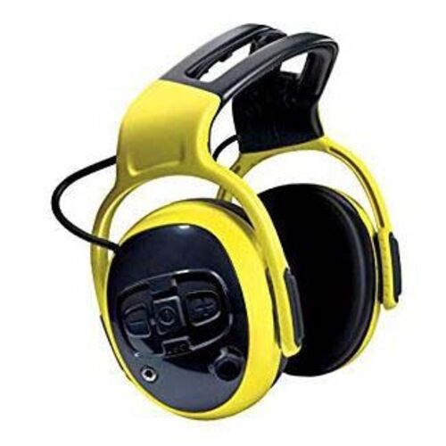 CASQUE ANTIBRUIT JAUNE LEFT/RIGHT ELECTRONIQUE SNR27DB REF 10111789