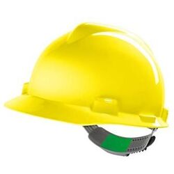 CASQUE DE PROTECTION VGARD EN PHED JAUNE / 3ANS  REF GV121